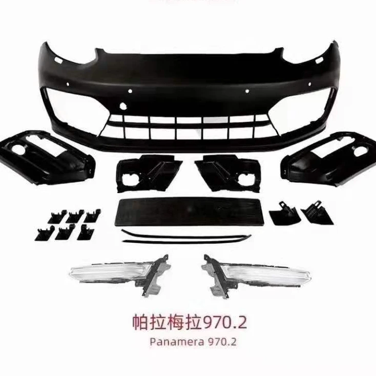 Hot Sale Car Accessory Plastic Front Rear Bumper Hood Body Kit For Porsche 970 upgrade