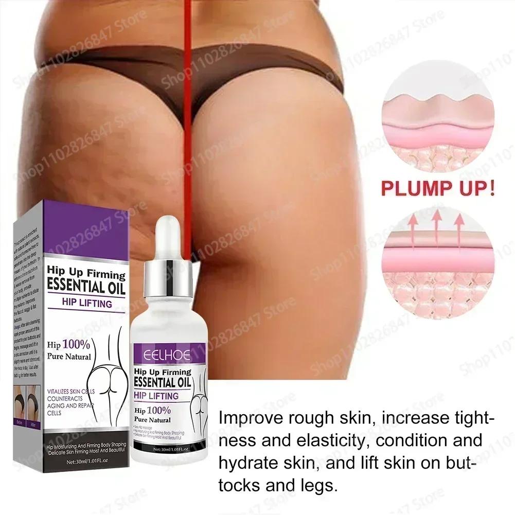 Natural Buttock Augmentation Serum Effective Butt Enlargement Growth Lift Up Ass Firm Breast Bigger Sexy Body Lotion For Women