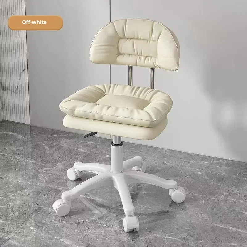 

Bar Stool Modern Minimalist Front Desk Chair Beauty Salon Rolling Adjustable Backrest Chair Nails Spa Usa Europe Bar Stools