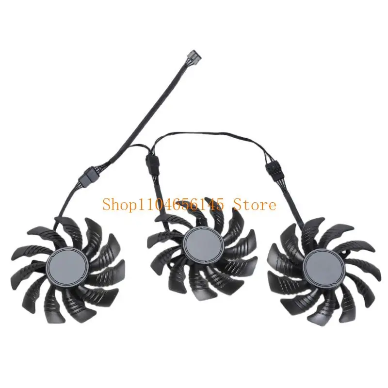 652F 78MM PLD08010S12HH GPU Cooling Fan Replacement for RTX3050 3060 GAMING Graphics Cards Video Card Radiator