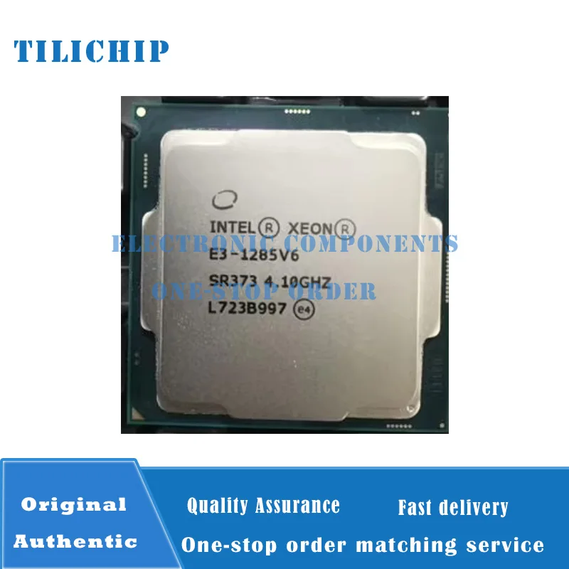 E3 1285V6 CPU 14nm 4 cores 8 threads 4.1GHz 8MB 79W LGA1151 for Workstation Motherboard C236 Chipsets E3-1285V6 processor