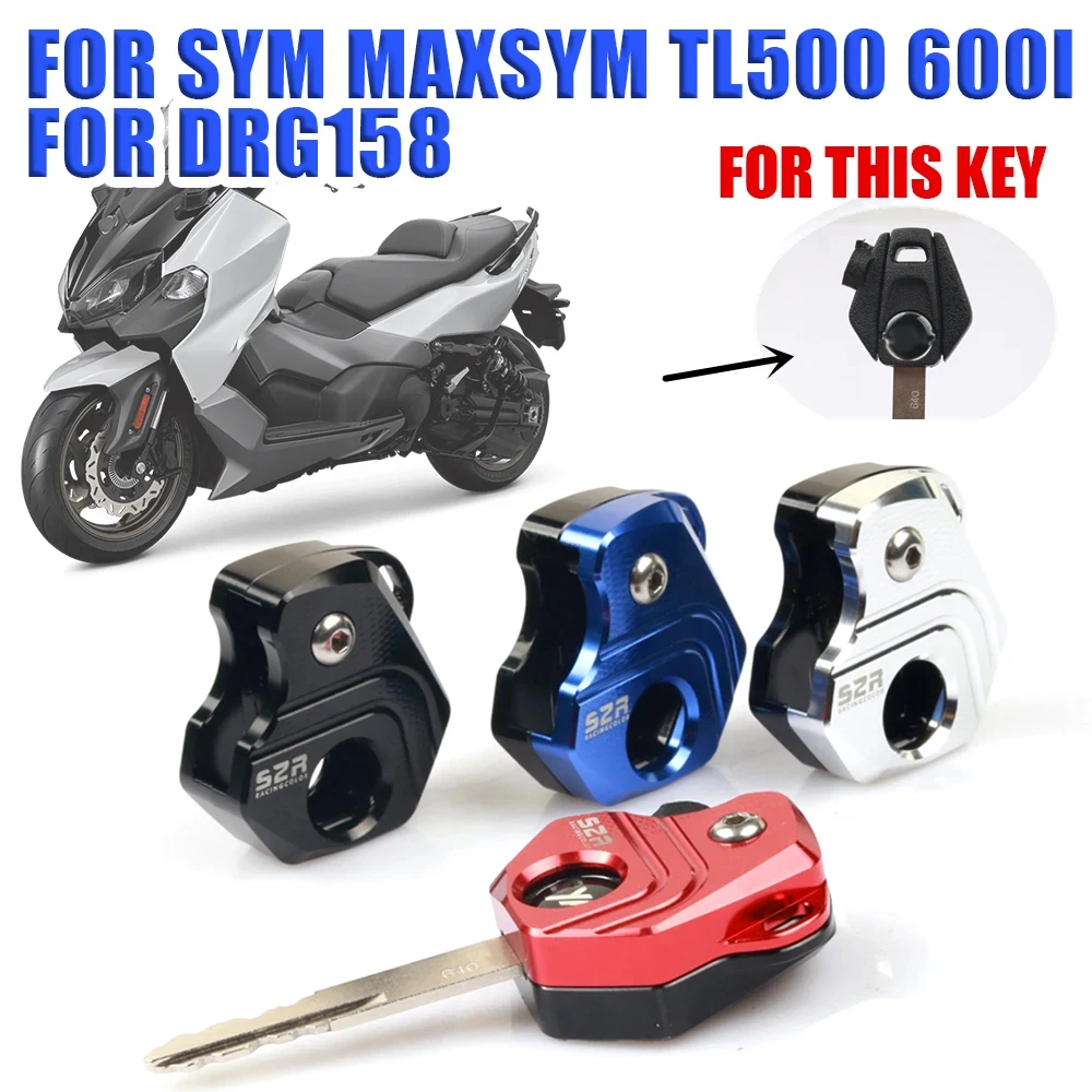 

For SYM MAXSYM TL500 TL 500 600I DRG158 DRG 158 Motorcycle Accessories Key Cap Cover Fob Guard Protection Shell Case Protector