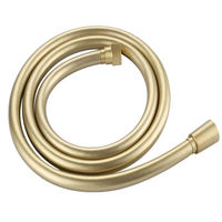 1.5M PVC High Pressure Shower Hose Flexible Shower Tube for Bathroom Shower Head Golden Silver Black Bath Shower Hose Accessorie