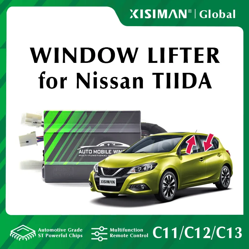 

Car Power Window Closer For Nissan TIIDA C11 C12 C13 Windows Roll Up And Down Automatic Window Lifter Close Accessories