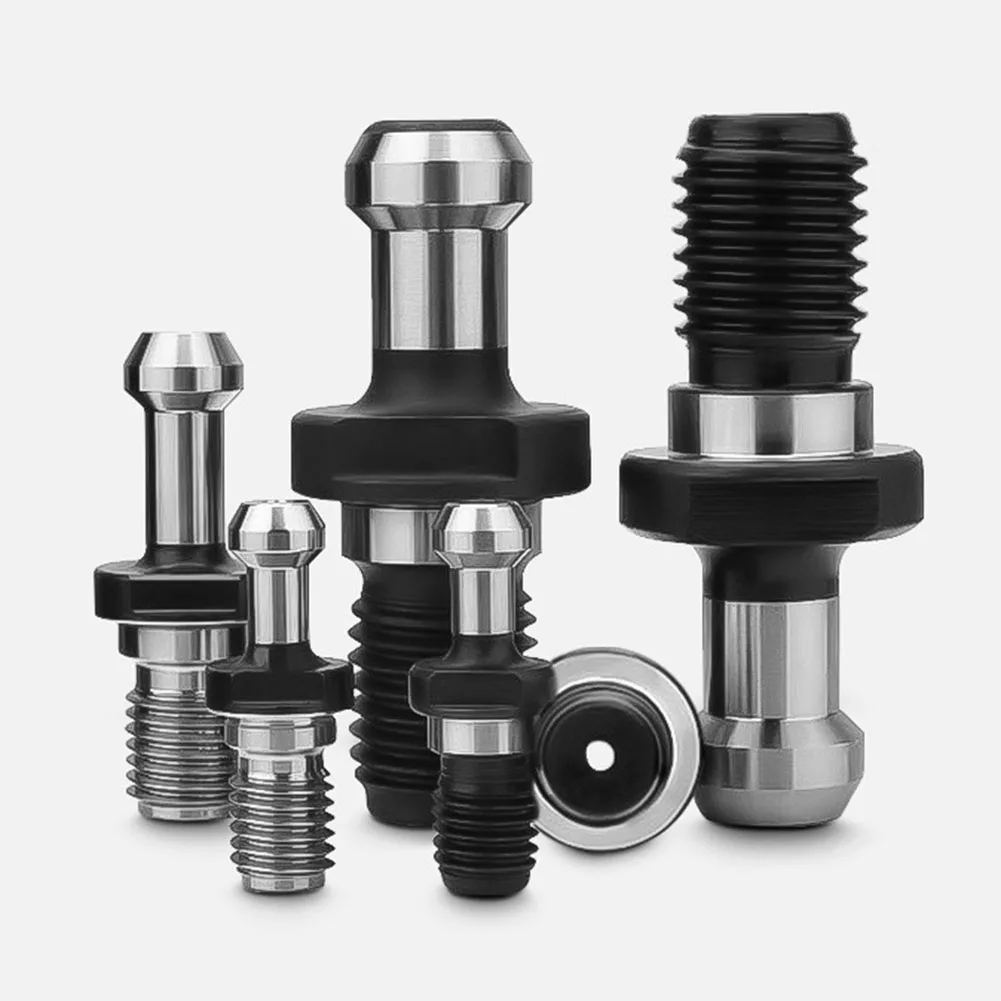 40CrMnTi 20CrMnTi BT30 Pull Stud High Hardness Pull Nail For Machines Hardened Shank Integral Forging Vacuum Quenching