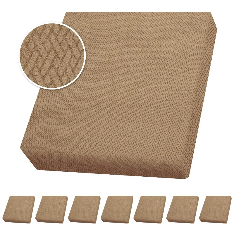 وحدات غطاء وسادة أريكة الجاكار 1 2 3 4 مقاعد L على شكل الأريكة الغلاف المقعد الخلفي وسادة تغطي 2026 غرفة المعيشة #2