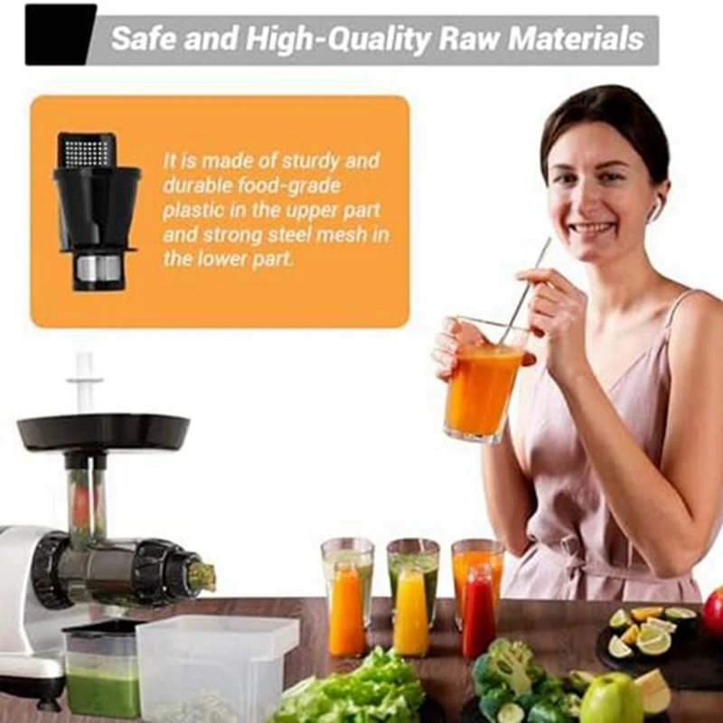 8006 Vertical Masticating Juicer For Omegae, 8005, 8004, 8003 Juicing Screen Juice Screen Drum