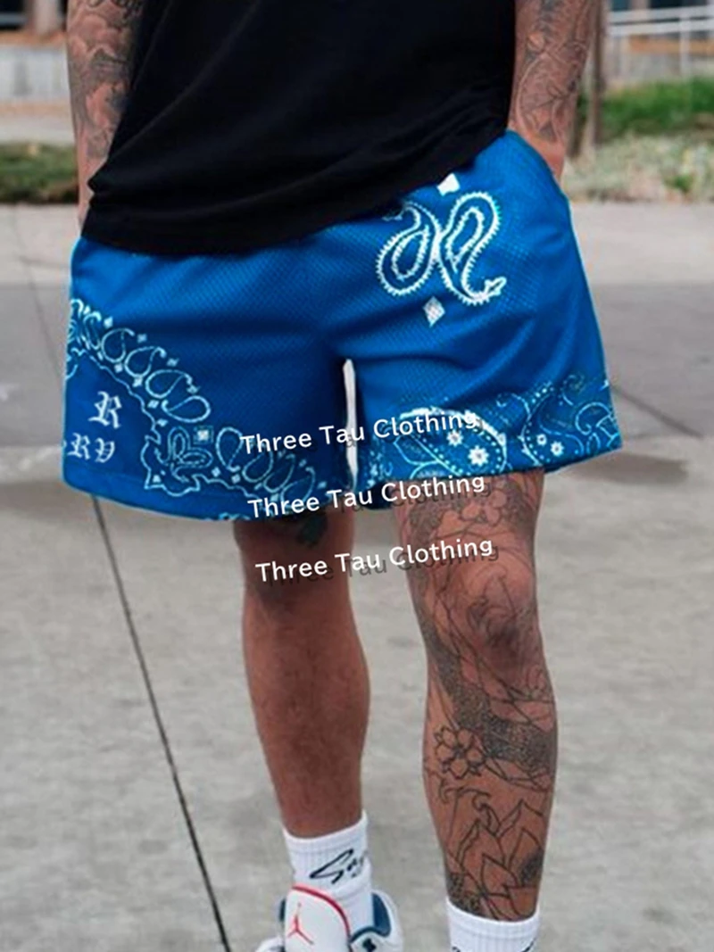 

Дышащие сетчатые шорты, пляжные быстросохнущие шорты, летние шорты для фитнеса, бега, баскетбола, мужские шорты для тренировок в тренажерном зале, мужская одежда