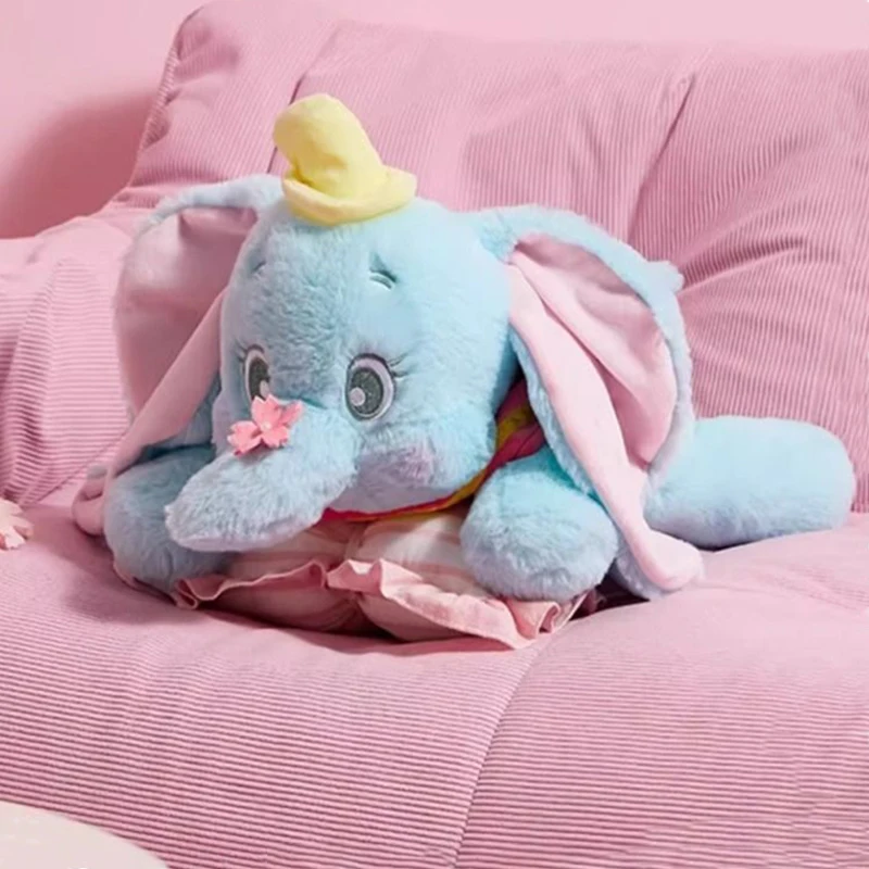 Disney Stitch en Winnie de Poeh liggende pluche pop pastelroze kersenbloesem thema schattige knuffels voor verjaardagscadeau speelgoed