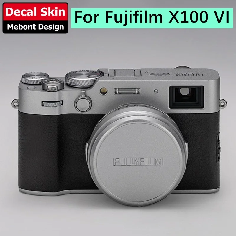 X100VI Camera Sticker For Fuji Fujifilm X100 VI Decal Skin Vinyl Wrap Anti-Scratch Protective Film Protector Coat X100M6 X100 M6