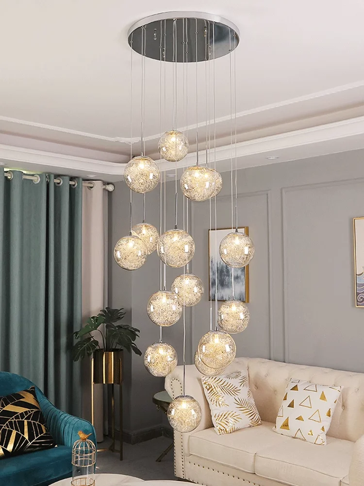 Moderne eetkamer Hanglampen binnenverlichting Plafondlamp hanglamp led kroonluchter decoratieve binnenverlichting - afbeelding 2