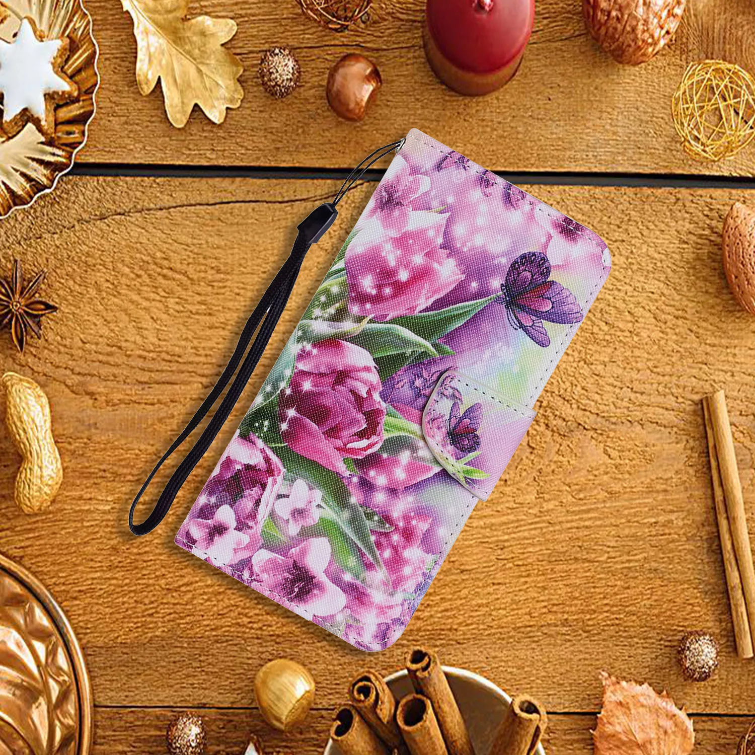 Flower Phone Case For iPhone 12 11 Pro X XS XR Max 6 6S 7 8 Plus SE 2020 Flip Leather Wallet Card Slot Back Book Cover Fundas