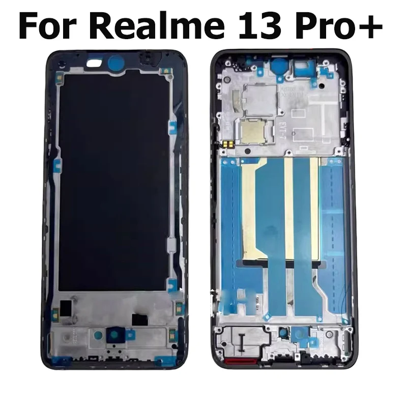 

6,7 "для Realme 13 Pro + Plus средняя рамка, передняя панель, держатель ЖК-дисплея, задняя пластина, замена шасси RMX3920 RMX3921