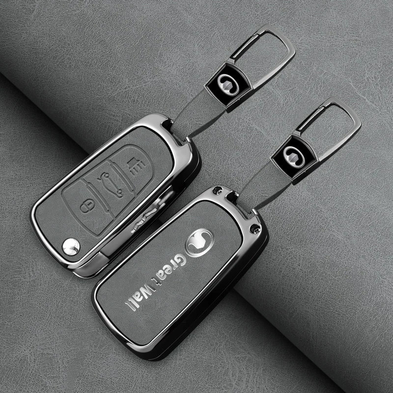 Car Key Cover Great Wall Hover Hover Fengjun 5 6 H3 H5 H6 H1 H3 C30 C50 M4 3 Key Case Car Key Fob Protective Case