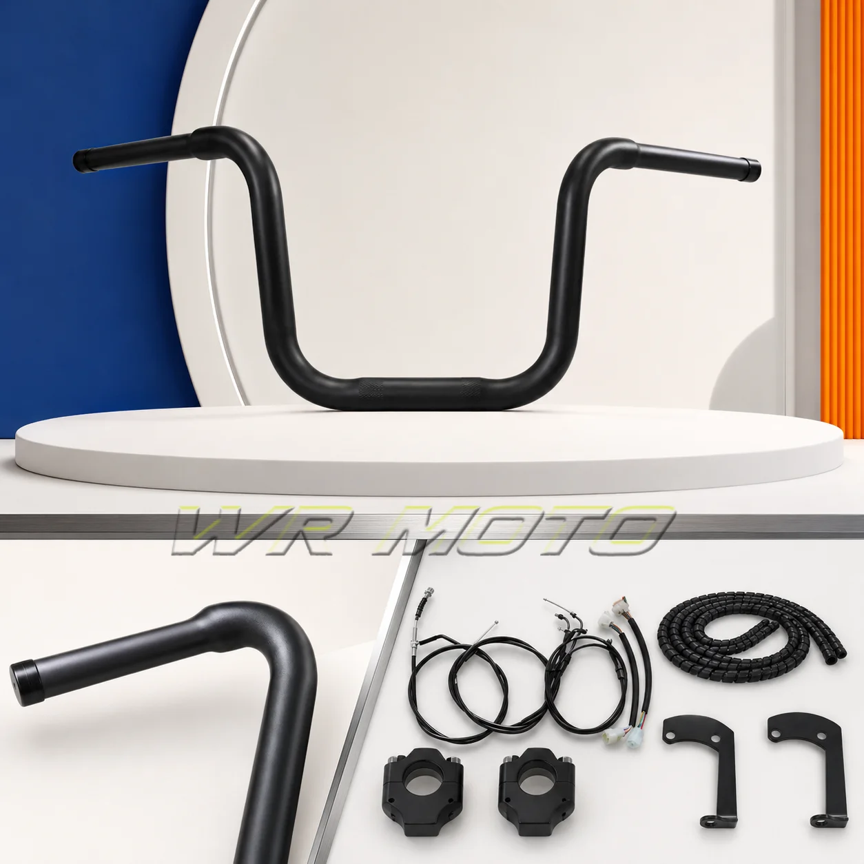 Heightened Low‑Position Steering Handlebar Fit For VOGE CU625 Motorcycle Mod Accessories