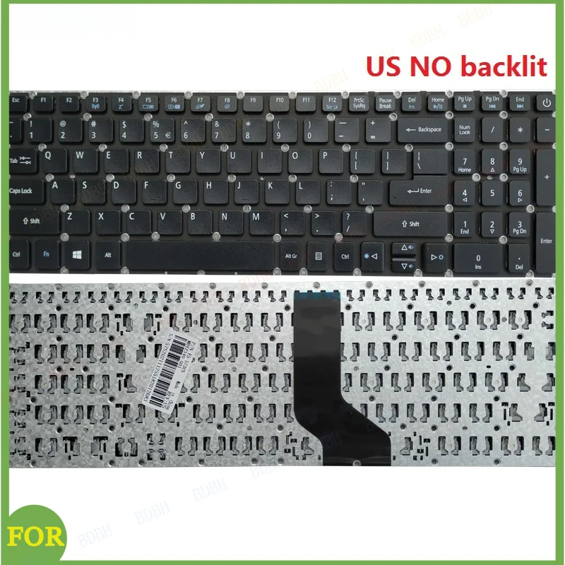 For Acer Aspire N15Q1 N15Q2 N15W7 N15W6 N15Q12 N15W1 N15W2 N17Q2 N17C4 Russian/US/UK/Spanish/Latin/German/Italy laptop Keyboard