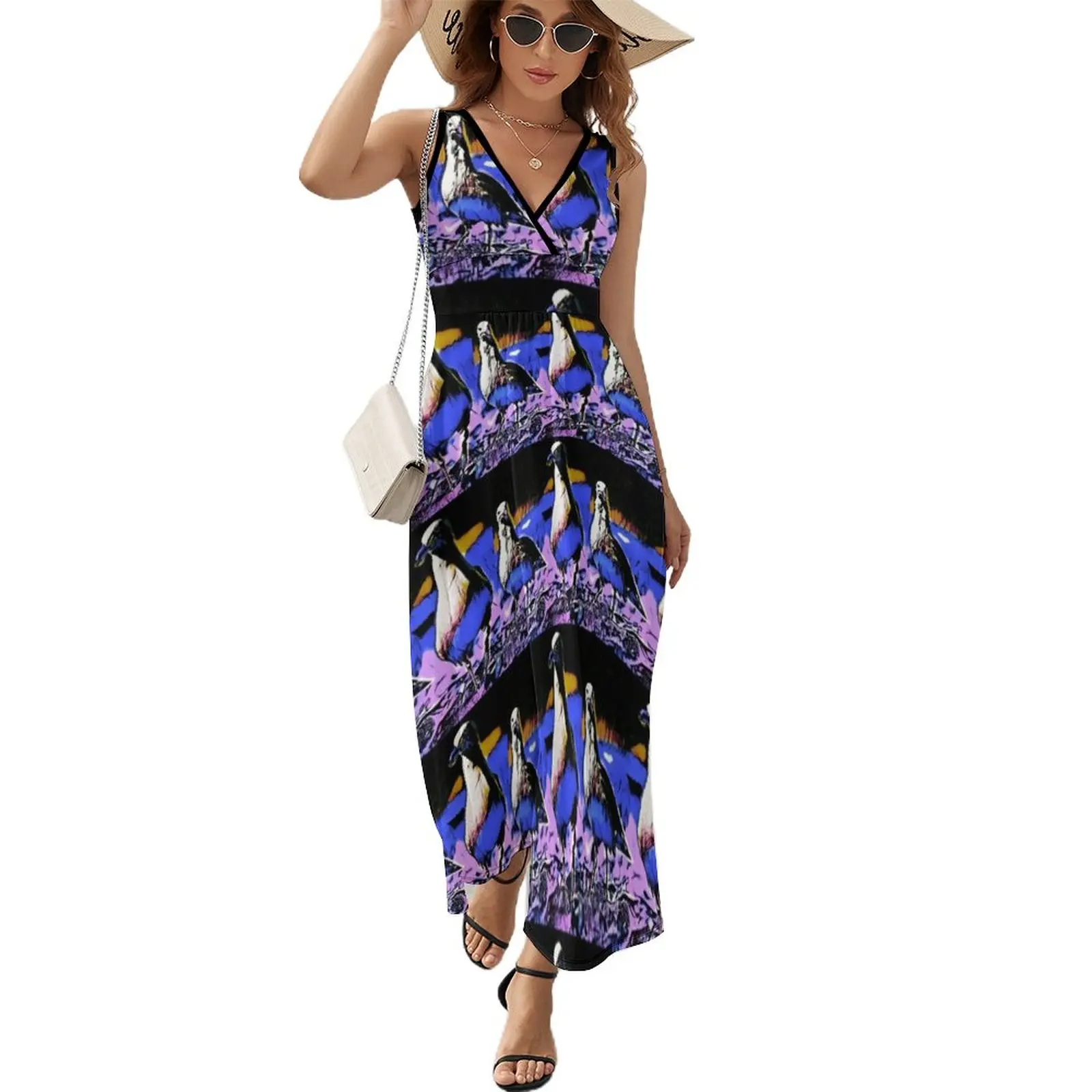 

Seagulls Sleeveless Dress dresses women summer 2024 luxury women's party dress evening prom