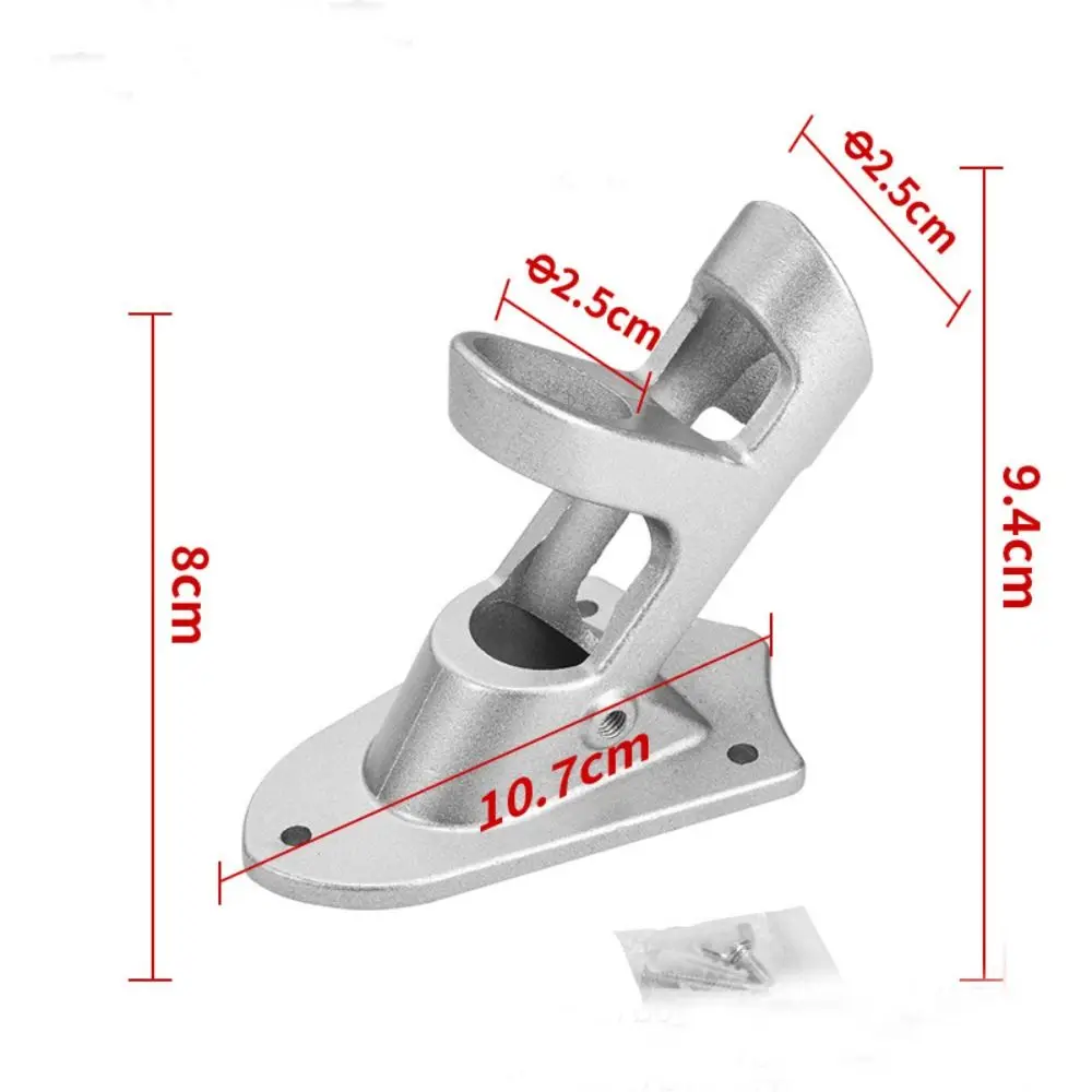 Verstelbare Vlaggenmast Houder Draagbare Muurbeugel Basis Vlaggenmast Telescopische Vlaggenmast Wandmontage Vlaggenmast Basis Banner Rack - afbeelding 1
