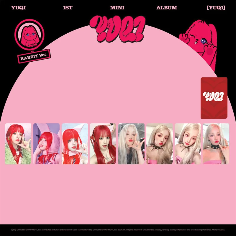 Kpop Idol 8 pcs/set Cartes Druo (G)I-DLE Photocards Photo Carte Postale pour GérCollection