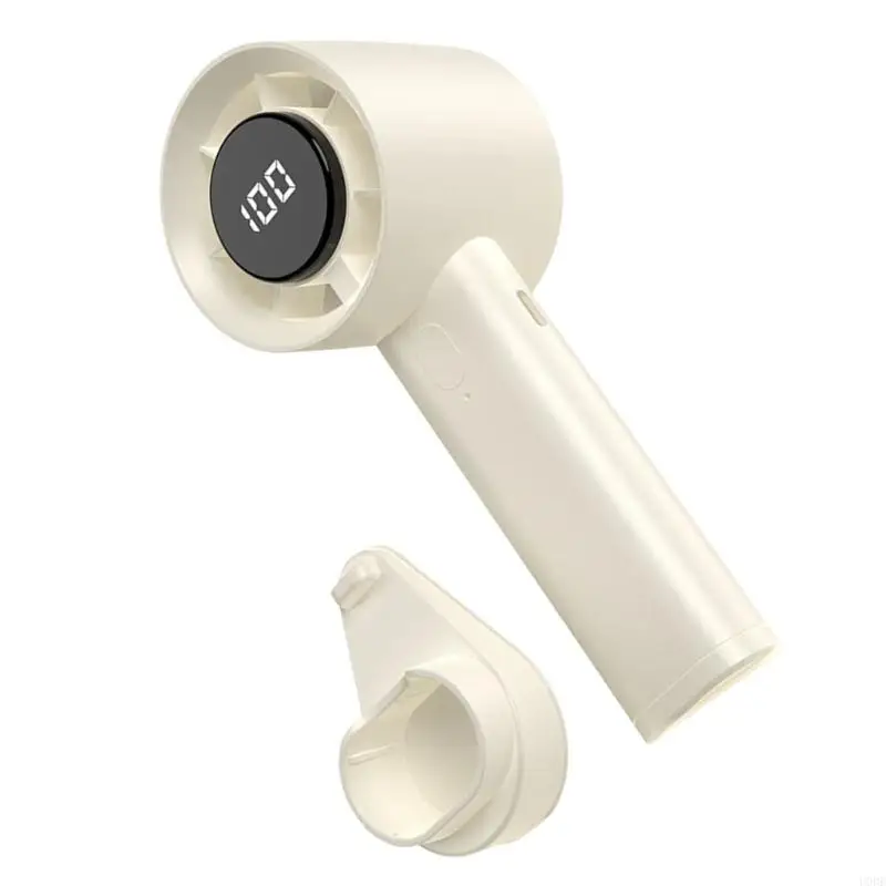   Portable Handheld Fan 100 Speed Mini Cooling Desk Fan Quiet Handheld Fan