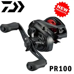 Original DAIWA PR100/PD106 Baitcasting Fishing Reel 3+1BB 7.3:1Ratio 190g Light Body MAGFORCE Brake System Seawater Reel