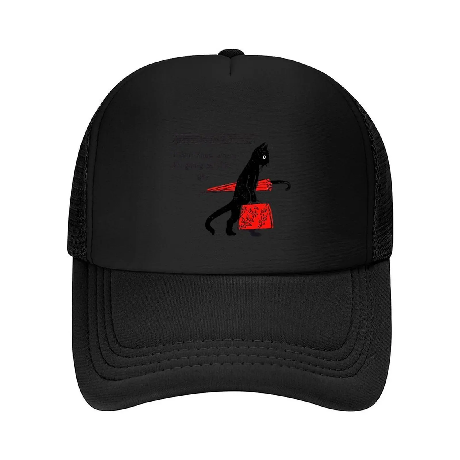 

I don't know where I'm going but I'm gay cat meme Baseball Cap New In Hat Hat Baseball Cap Sports Cap Beach Outing Ladies Men's