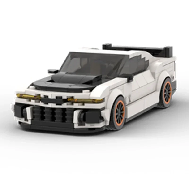 Moc อาคารอิฐ City Supercar รุ่น Speed Champions ZL1 เทคโนโลยี Modular Blocks ของขวัญของเล่นเด็ก DIY ชุดประกอบ