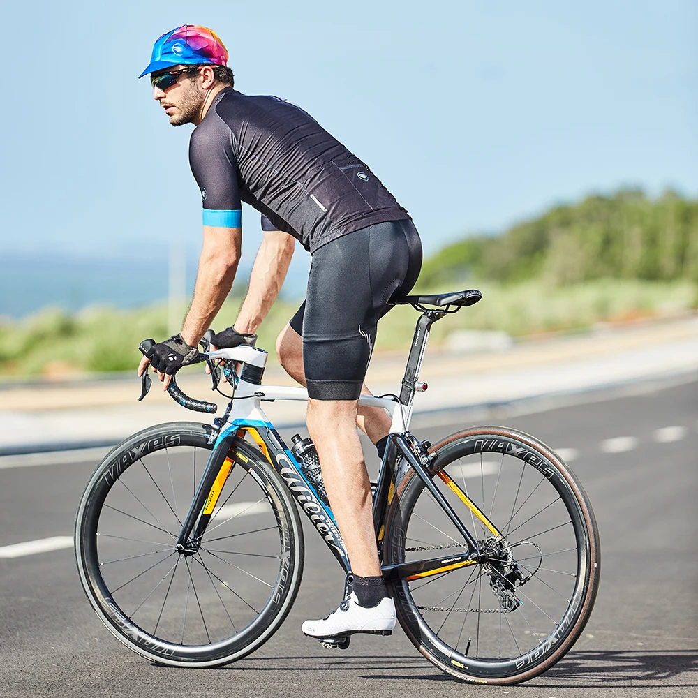 ريون الدراجات مريلة السراويل الرجال دراجة الجوارب الدراجة الجبلية MTB الملابس الذكور دولوميتي منصات 6H لمسافات طويلة برو فريق الملابس