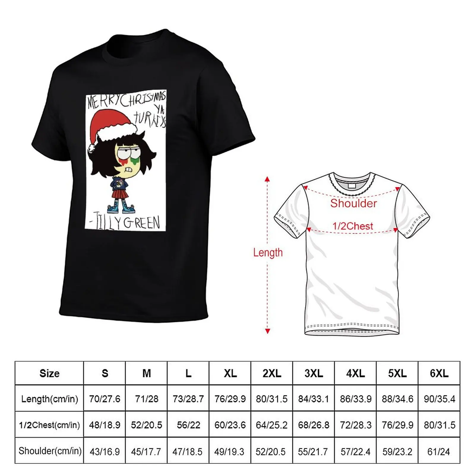 Bad girl Tilly Christmas T-Shirt Holiday Vacation Tee Shirt
