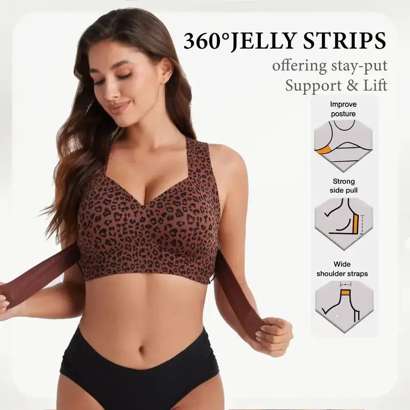 Posture Bra For Women Front Closure Cross Corrector Support Bras  High Quality Anti-sag Lifting Breathable Comfortable Underwear