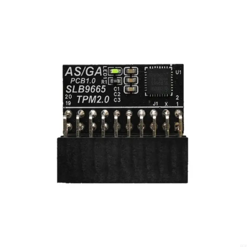 

4X7E TPM1.2 Security Module 20Pin LPC Computer Connection Adapter Supporting TPM1.2 for Universal Compatibility Across Device