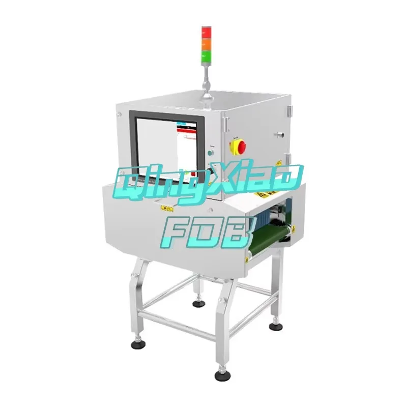 High Precision Auto Frozen Digital  Food Metal Detector Industrial  Steel Tunnel Belt For Fish Detection FOB Stable Operate Easy