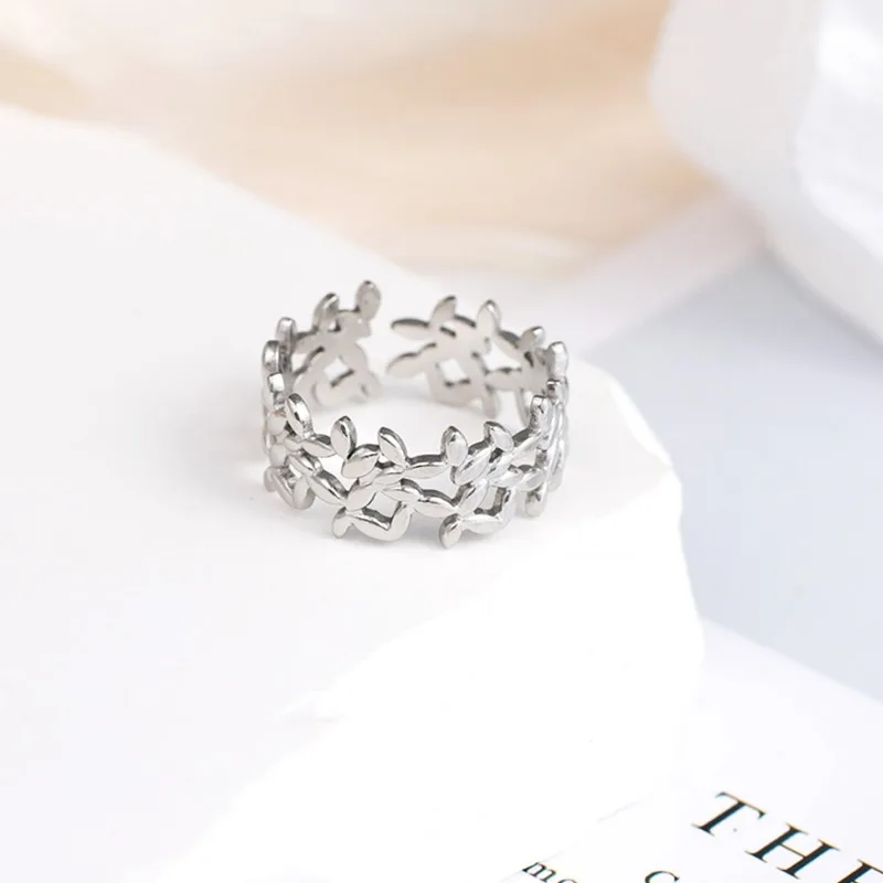 Couple Cold Wind Open Ring Couple Jewelry Titanium Steel Oil Pressure Ring Does Wholesale Niche Sex Spice Simple Adjustable