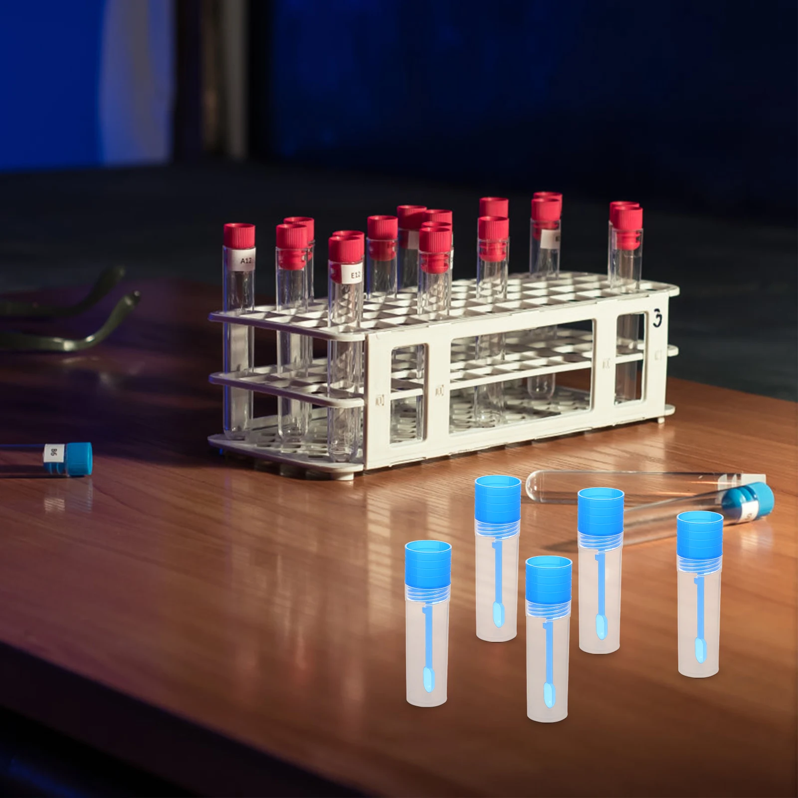 

30 Pcs Sampling Cup 20ml PP Fecal Specimen Cups Laboratory Specimen Container Fecal Collection Kit Testing Cups