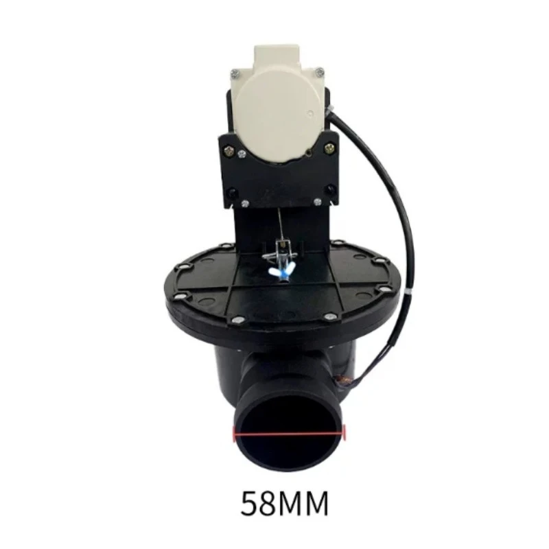 Industrial 2‑Inch Drain Solenoid Valve, Oil Discharge Accessory for Washing Machine Dry‑Cleaning Equipment