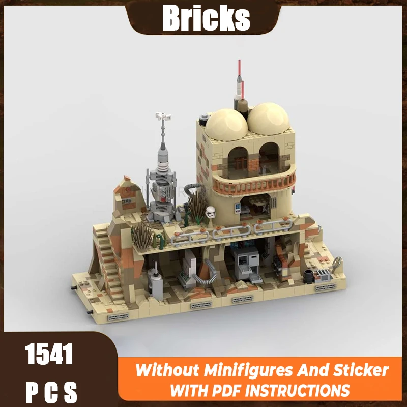 

Boutique New MOC Building Blocks Planet Movie Scene Model Resistance Army Hidden in Modular Children's Toy DIY Assembly Set