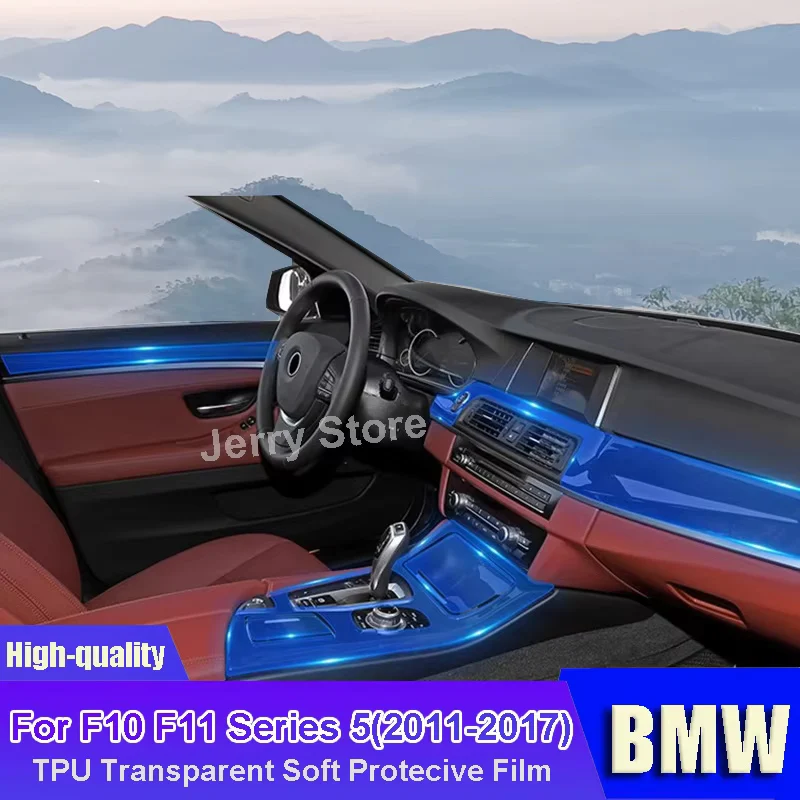

Car Interior Center console Transparent TPU Protective Film For BMW F10 F11 Series 5(2011-2017) Anti-scratch Repair Car Sticker