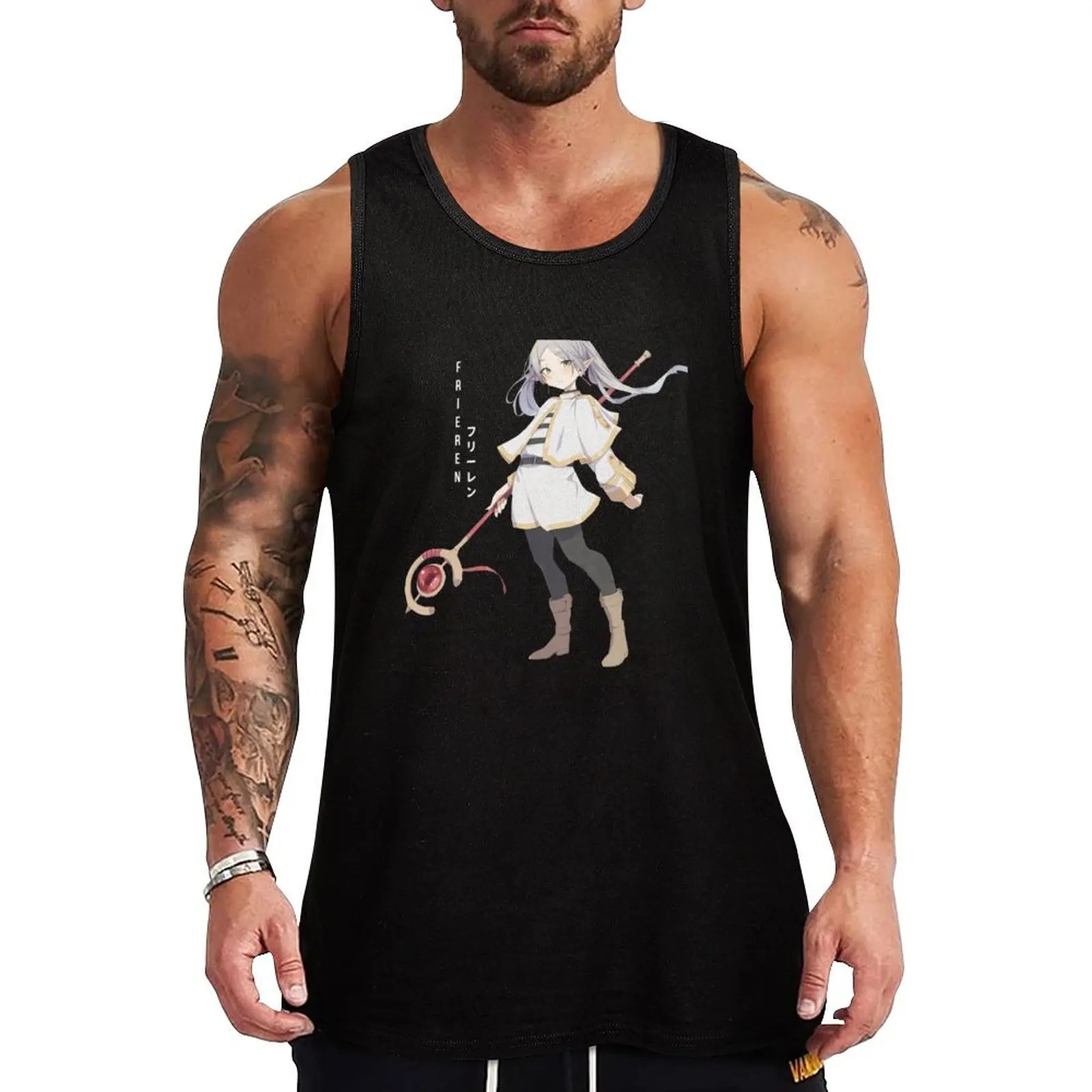 

Frieren - Sousou no Frieren Tank Top summer clothes men 2025 Sportswear for men t shirt gym