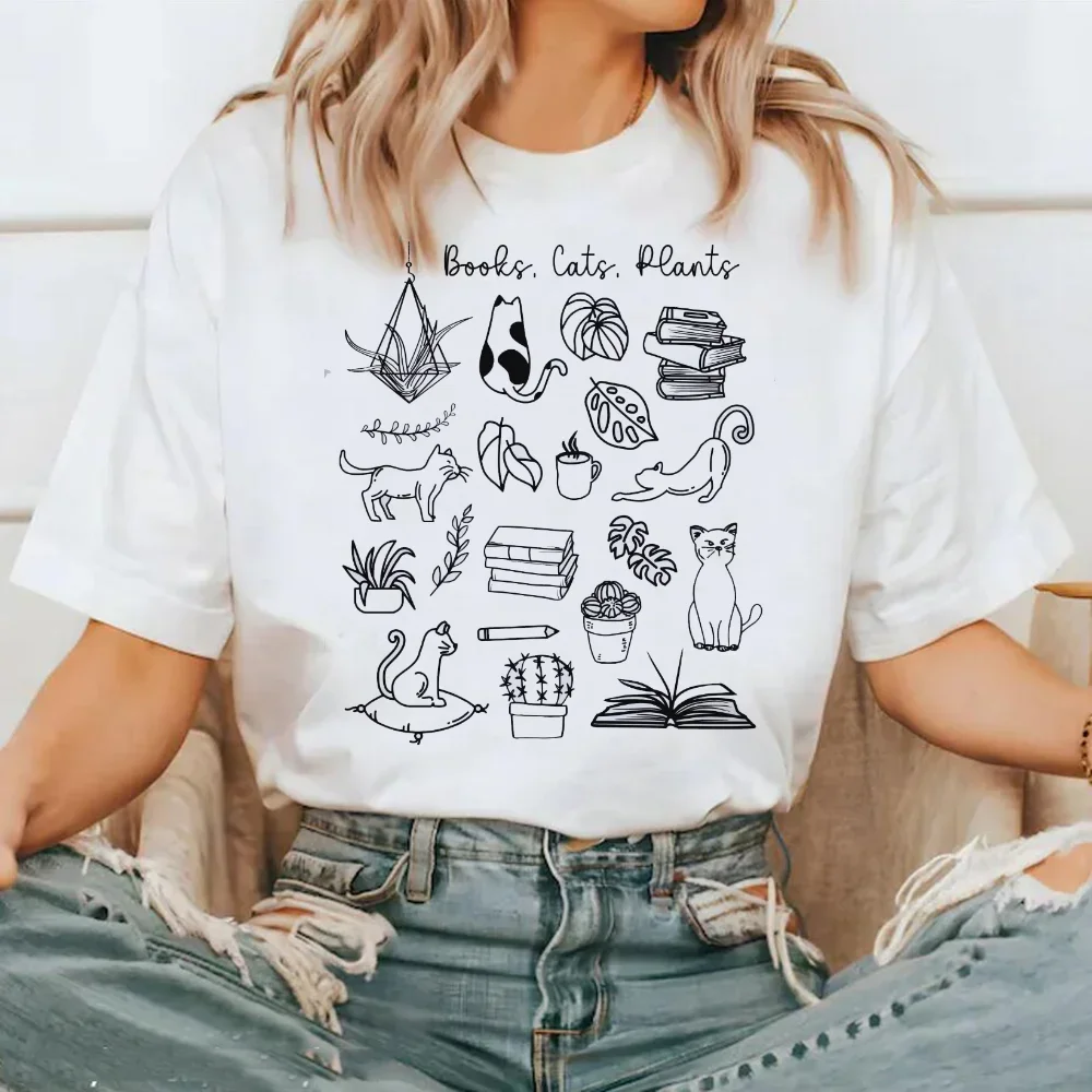Santorini Shirt, Greek Island Tee, Pattern Printing Tshirt Women Fashion Trend Top Summer T-Shirt  Women'S Printed Travel Tees