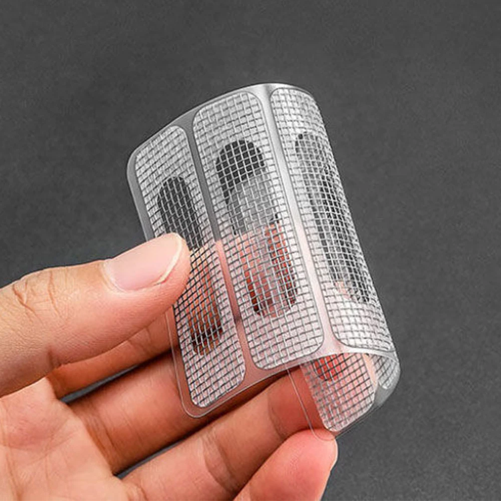 Fenster Bildschirm Anti Moskito Patch Auspuff Gitter Fenster Tür Entwässerung Loch Paste Mesh Net Bildschirme Unsichtbare Reparatur Aufkleber – Detail 9