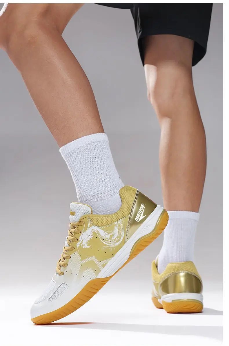 2025 Professional Tennis Shoes Men's Sports Shoes Women's Designer Badminton Shoes Men's Comfortable Table Tennis Shoes