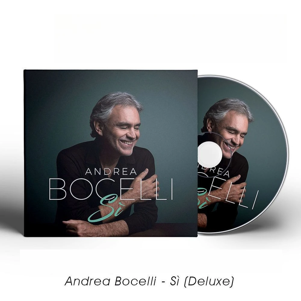 

Andrea Bocelli Sì – Italian Classical Crossover Tenor Warm Vocal Studio Album CD Only Version Music Collectible