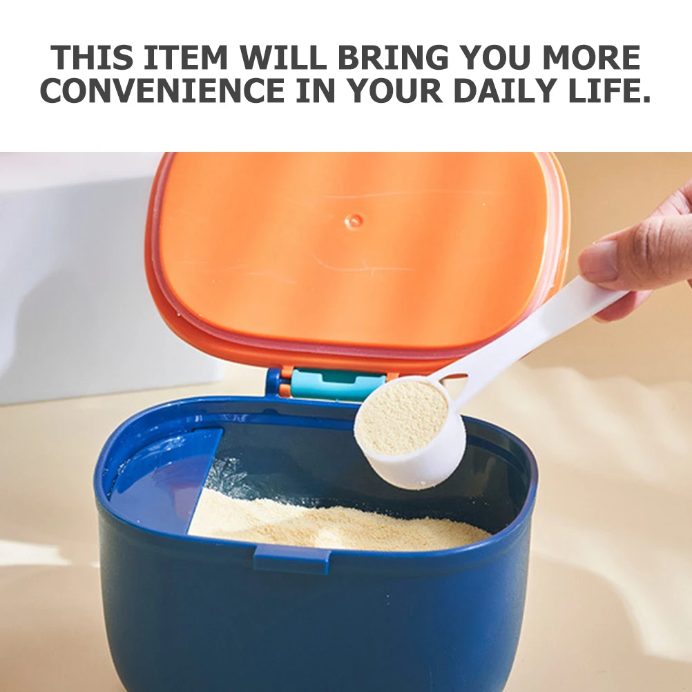 

Коробка для сухого молока, контейнер для хранения детской смеси, герметичная безопасная ложка в комплекте, точный измерительный дозатор детского питания