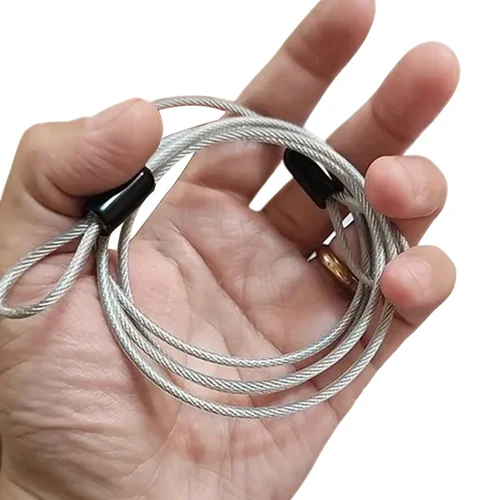 Cable de bloqueo de bicicleta de 0,5/1/2 metros, candado de Cable de acero fuerte para bicicleta de montaña y carretera, cuerda de bloqueo antirrobo, accesorios de seguridad para bicicleta