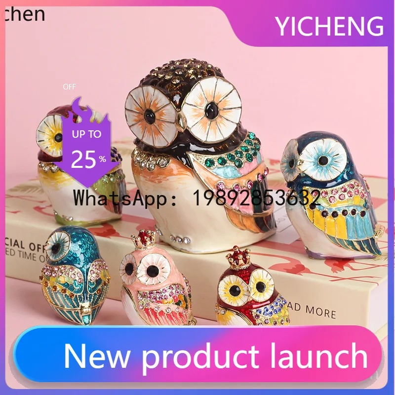 

ZZ Metal Enamel Scenic Area Craft Creative Home Decorative Ornaments