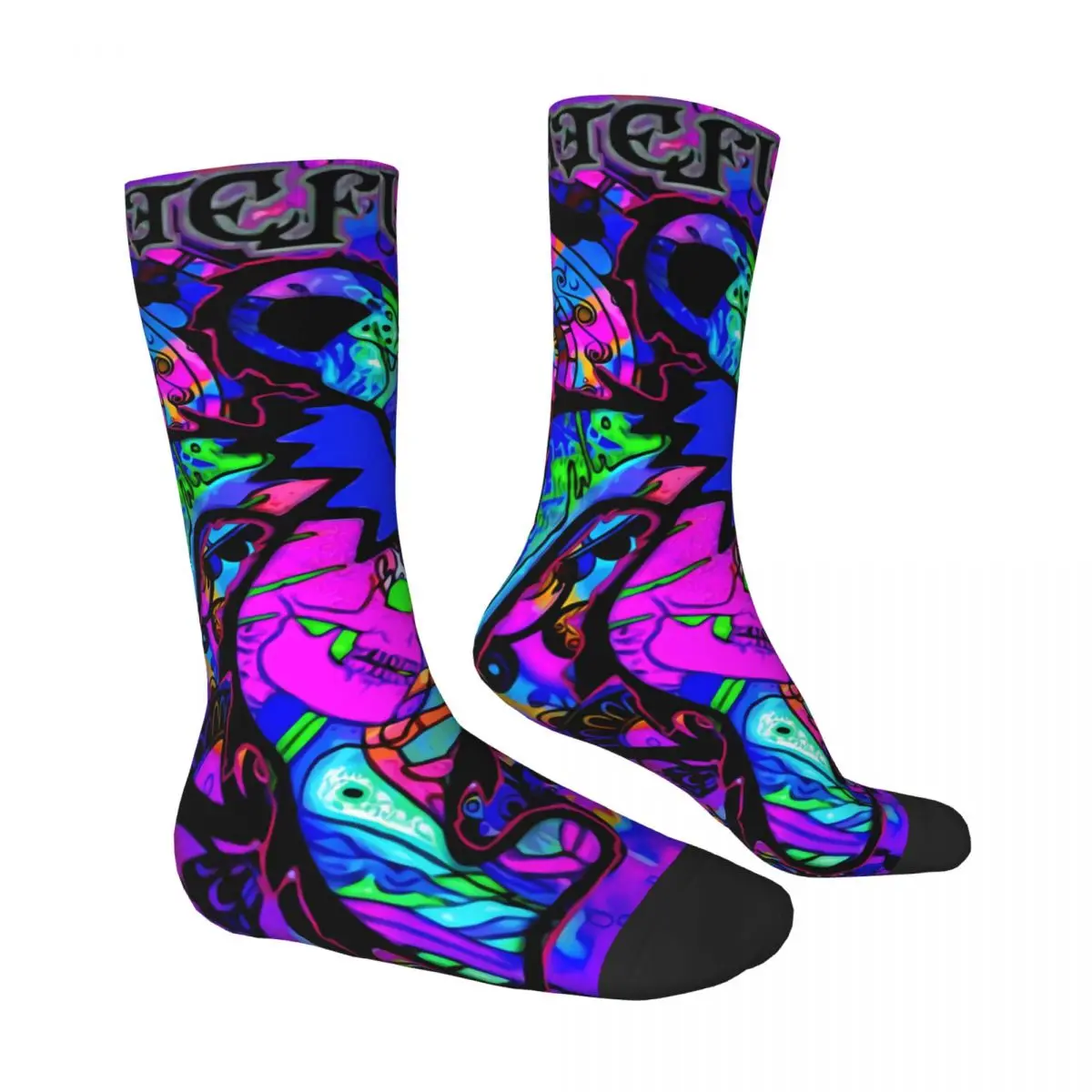 Bear Men Women Socks Outdoor Novelty Spring Summer Autumn Winter Stockings Gift image 4
