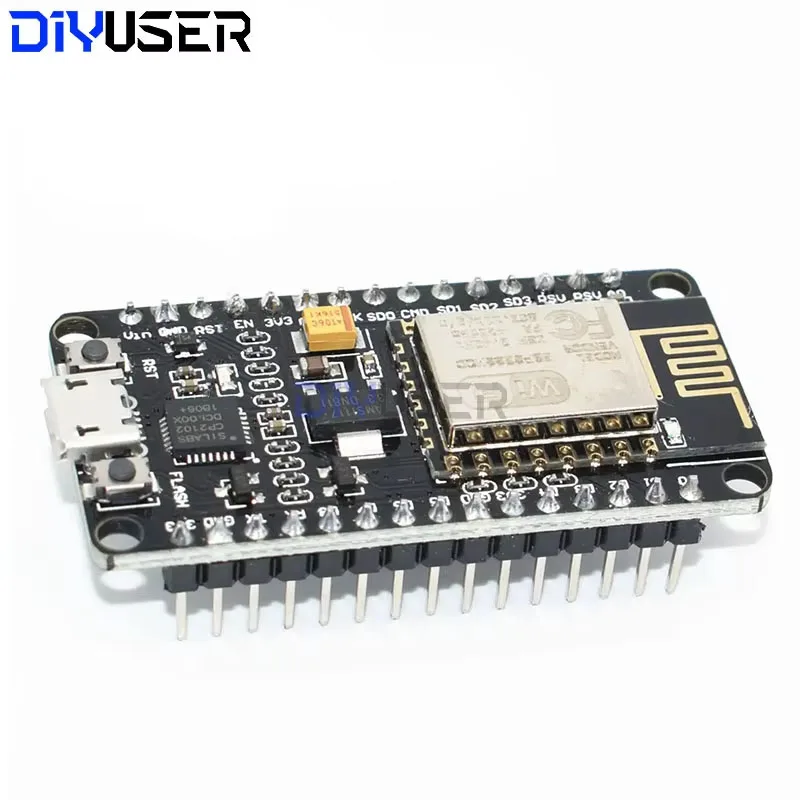 DIYUSER Wireless Module CH340 CP2102 NodeMcu V3 V2 Lua WIFI Internet of Things Development Board Based ESP8266 ESP-12E