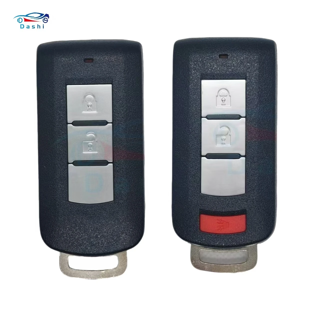 Carcasa de llave remota de coche de 2/3/4 botones para MITSUBISHI ASX Outlander Sport Pajero Shogun Montero Lancer RVR