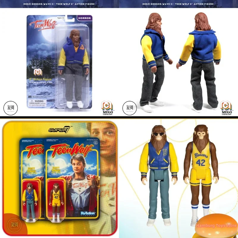 In Stock Super7 Teen Wolf 1985 ReAction Figure Toy Collection Gift Boy Doll Halloween Birthday
