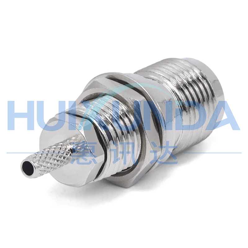 TNC-C-KY-1.5 nut rear TNC female crimp 50-1.5/RG316 wire TNC-KY3 connector